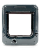 Closer Pets Katzenklappe, 4-fach verschließbar, drehbar, Dunkelgrau/Schwarz/Braun (CP358)