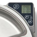 Cat Mate 5-Mahlzeiten-Futterautomat mit Edelstahlnapf-Einsätzen (C500) – Grau