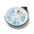 Cat Mate 5-Mahlzeiten-Futterautomat mit Edelstahlnapf-Einsätzen (C500) – Grau