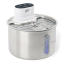 Cat Mate 2,2-Liter kabelloser Katzen-Trinkbrunnen aus Edelstahl