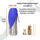 Dog Mate 800ml Isolierte Edelstahl-Wasserflasche