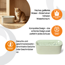 Cat Mate 800ml USB-Keramik-Katzen-Trinkbrunnen