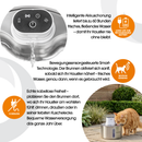 Cat Mate 2,2-Liter kabelloser Katzen-Trinkbrunnen aus Edelstahl