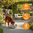 Dog Mate Kabelloser 8 Liter Edelstahl-Trinkbrunnen für Haustiere