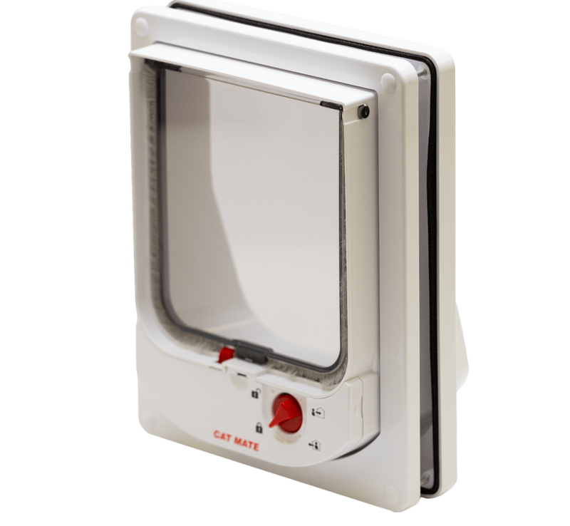 Electromagnetic Cat Flap – White (254W)