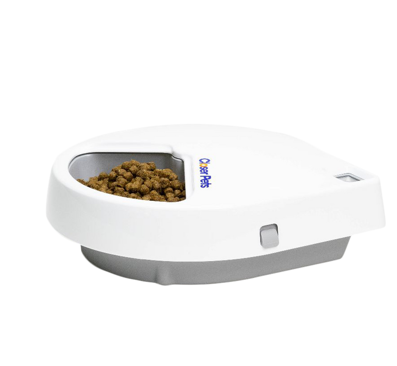 Haustier-Futterautomat mit digitalem Timer für drei Fütterungen (C300)